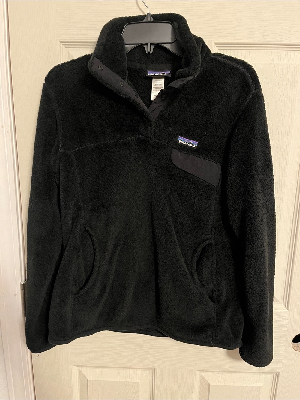 Patagonia Black Fleece Snap-Quarter Pullover